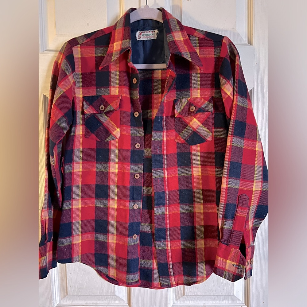 McGregor  vintage plaid flannel shirt